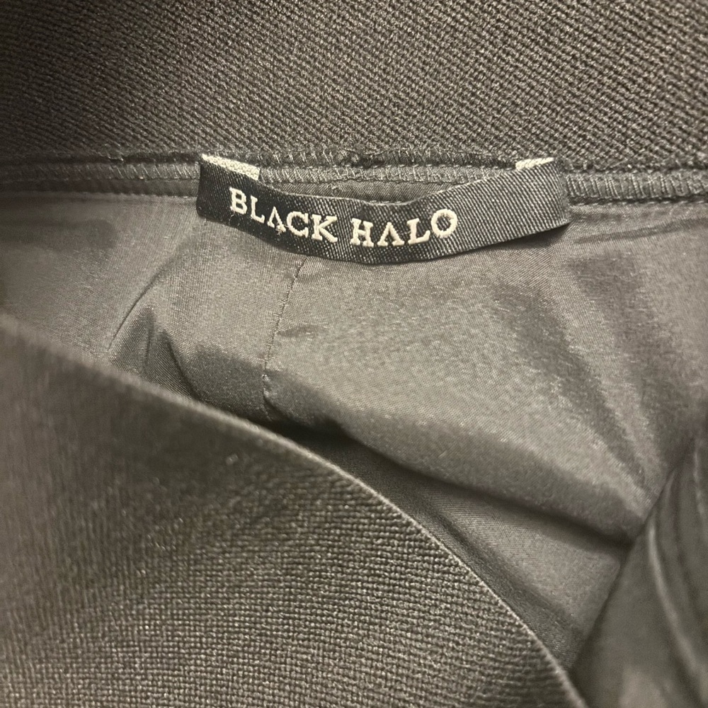 Black Halo Black Mini Skirt - Picture 5 of 8